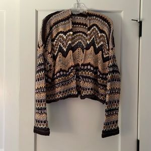 Free People Crochet Sweater